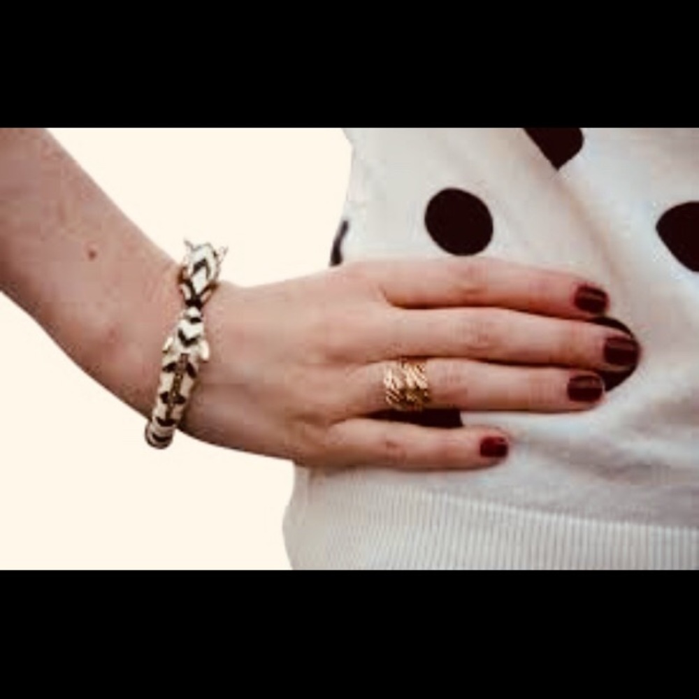 :: Stella & Dot⚜️🦓ExoticallyFun Kalahari Bangle✨ - Picture 7 of 10
